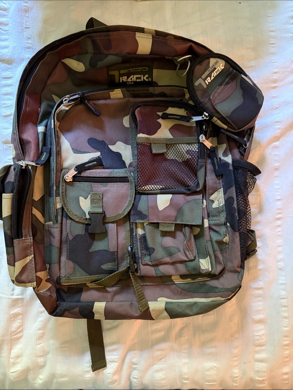 Camouflage Utility Backpack - Green Camo - Picture 1 of 1